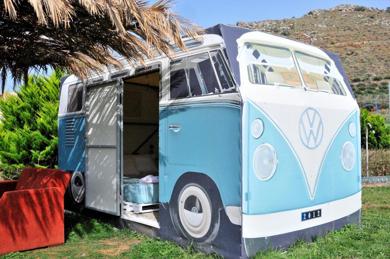 Вилла Cornelia Hippie Magic Bus Киссамос Экстерьер фото