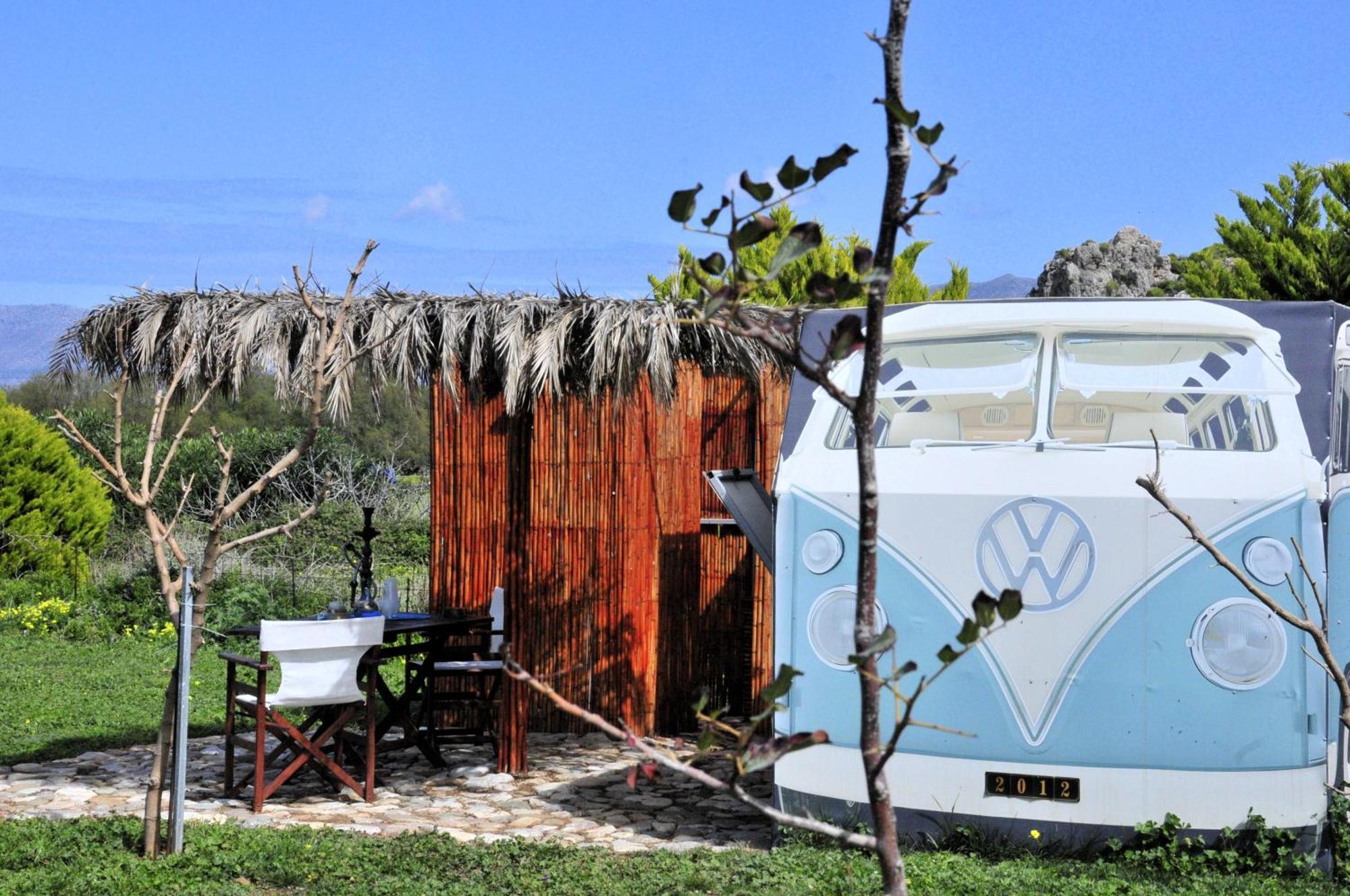 Вилла Cornelia Hippie Magic Bus Киссамос Экстерьер фото