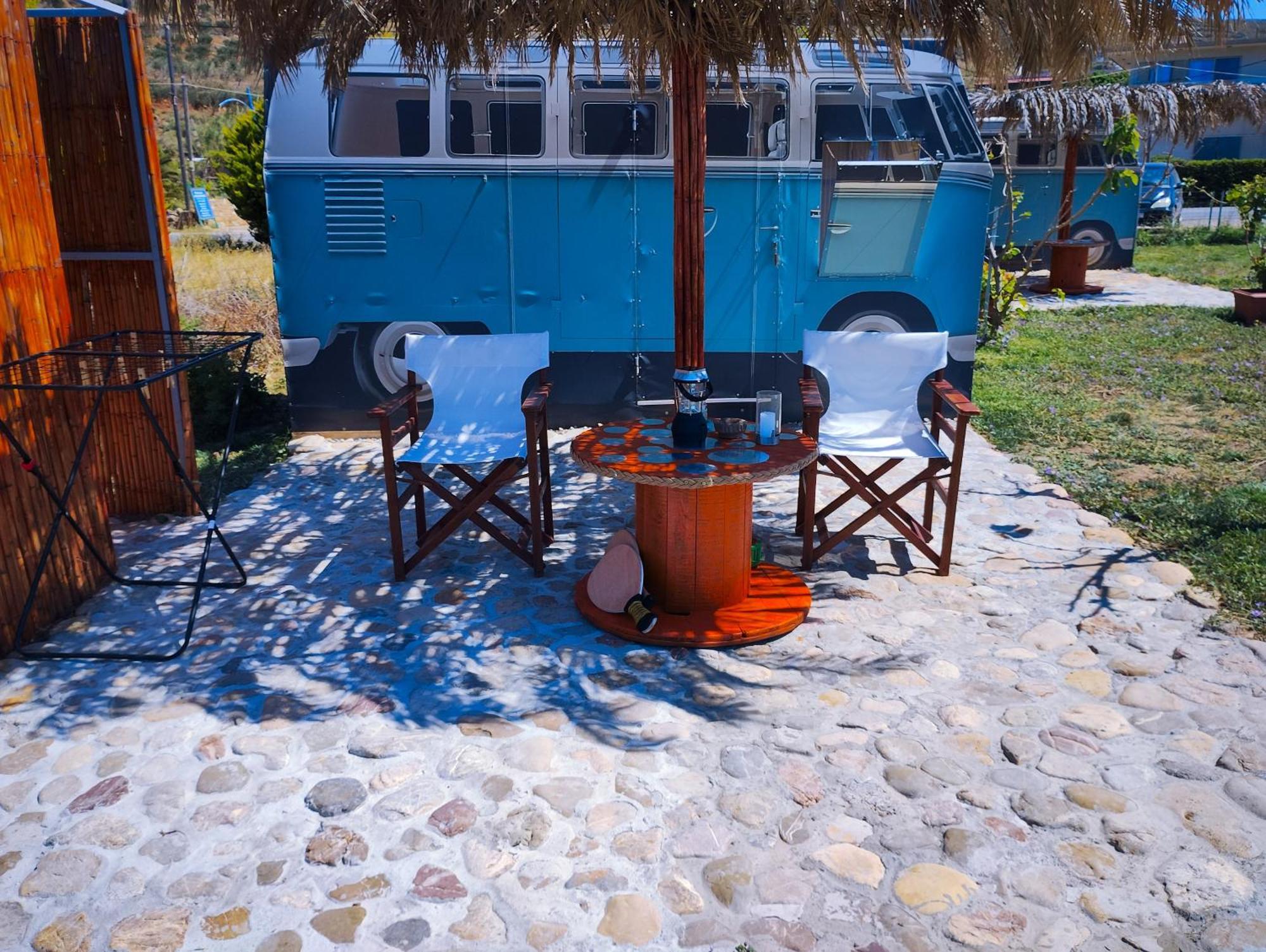 Вилла Cornelia Hippie Magic Bus Киссамос Экстерьер фото