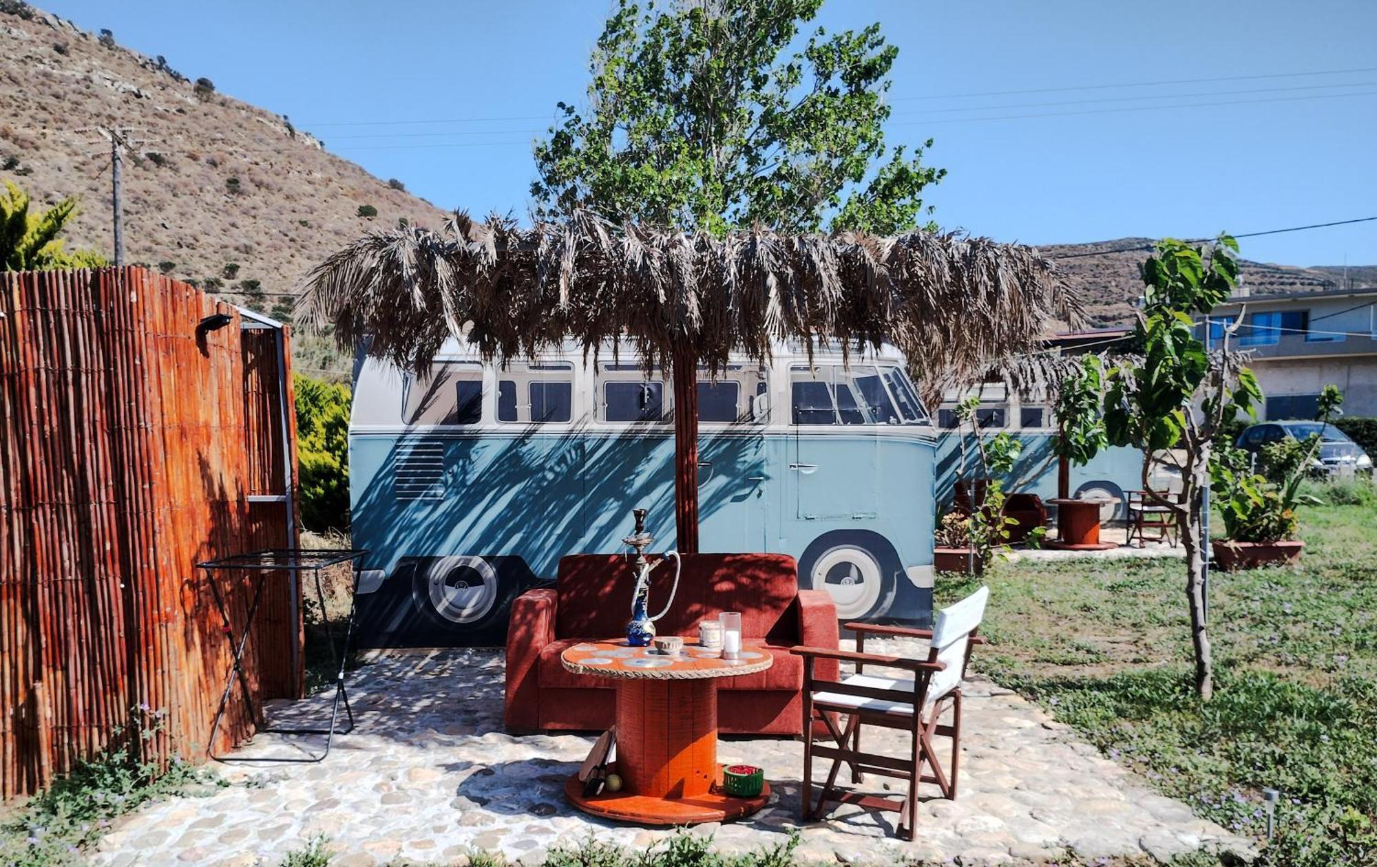 Вилла Cornelia Hippie Magic Bus Киссамос Экстерьер фото