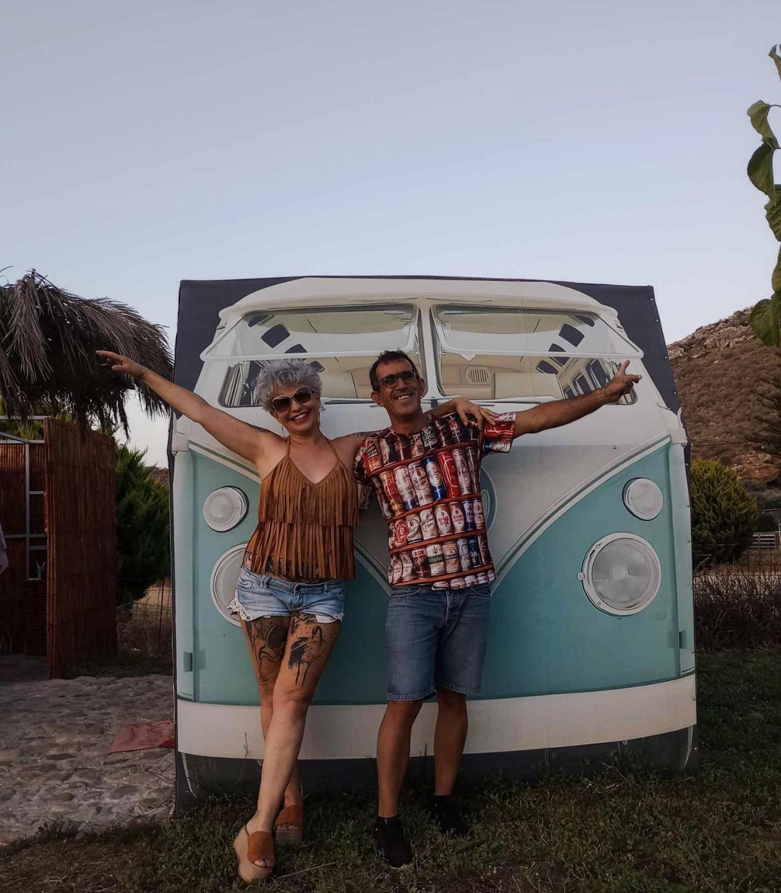 Вилла Cornelia Hippie Magic Bus Киссамос Экстерьер фото