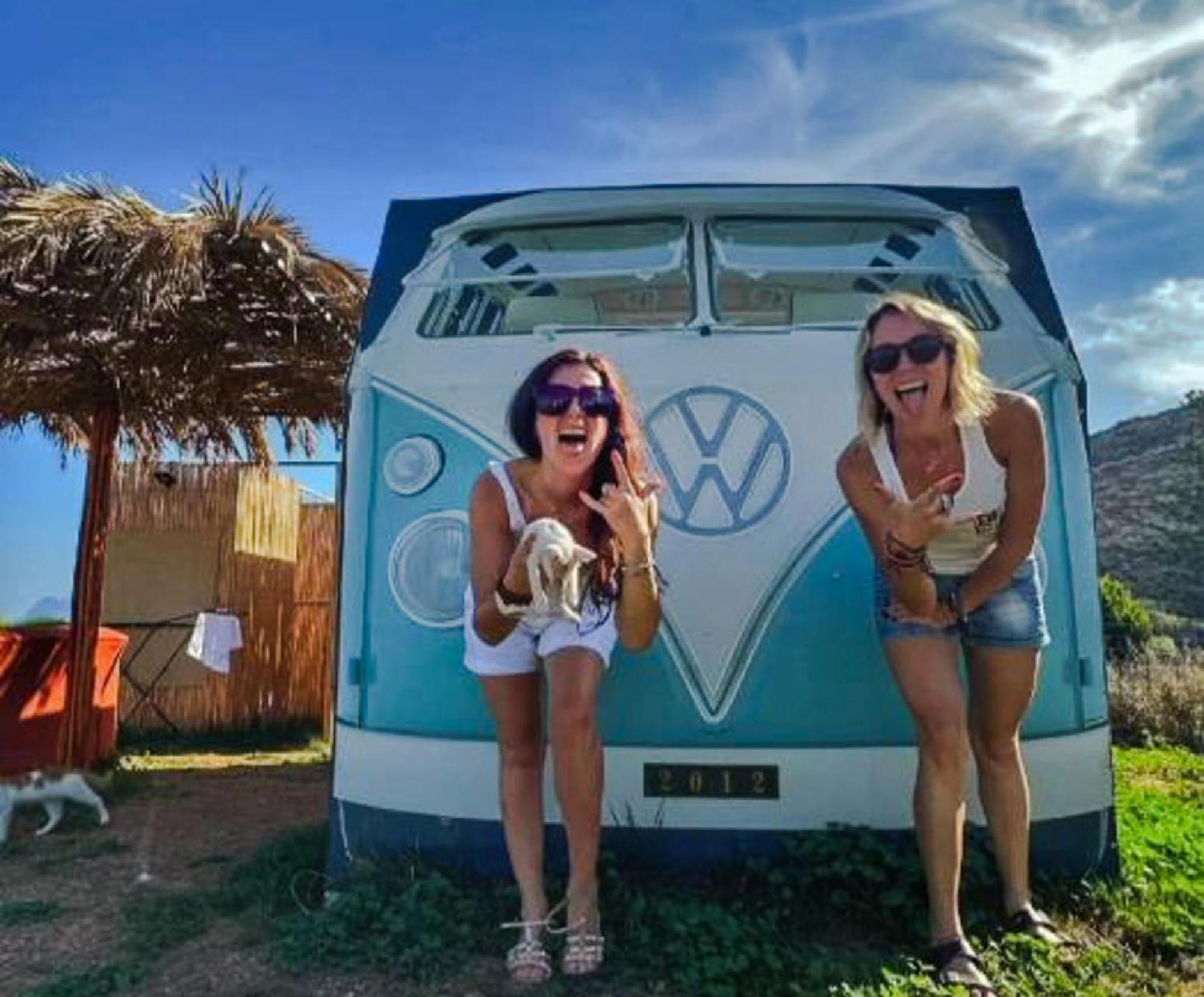 Вилла Cornelia Hippie Magic Bus Киссамос Экстерьер фото