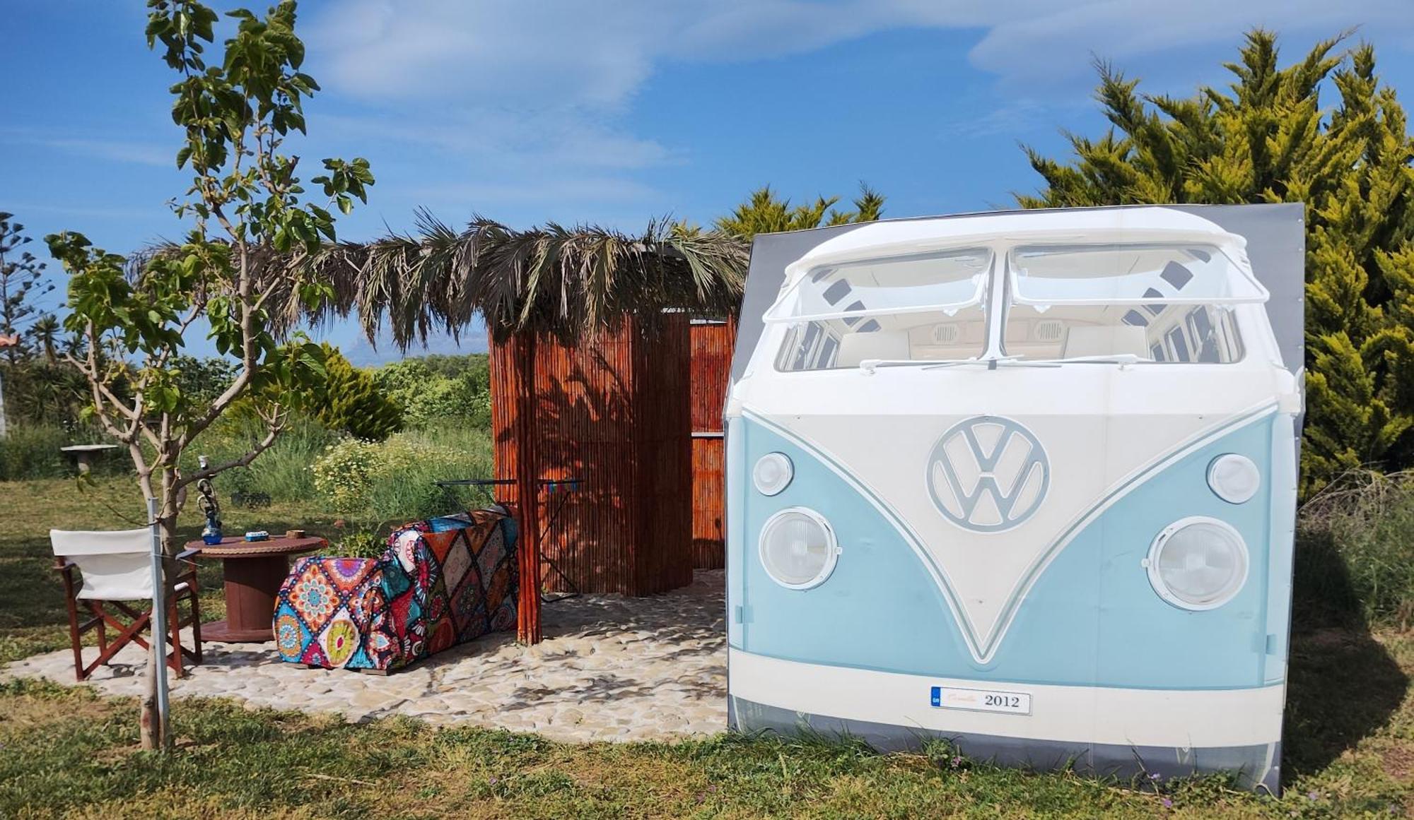 Вилла Cornelia Hippie Magic Bus Киссамос Экстерьер фото