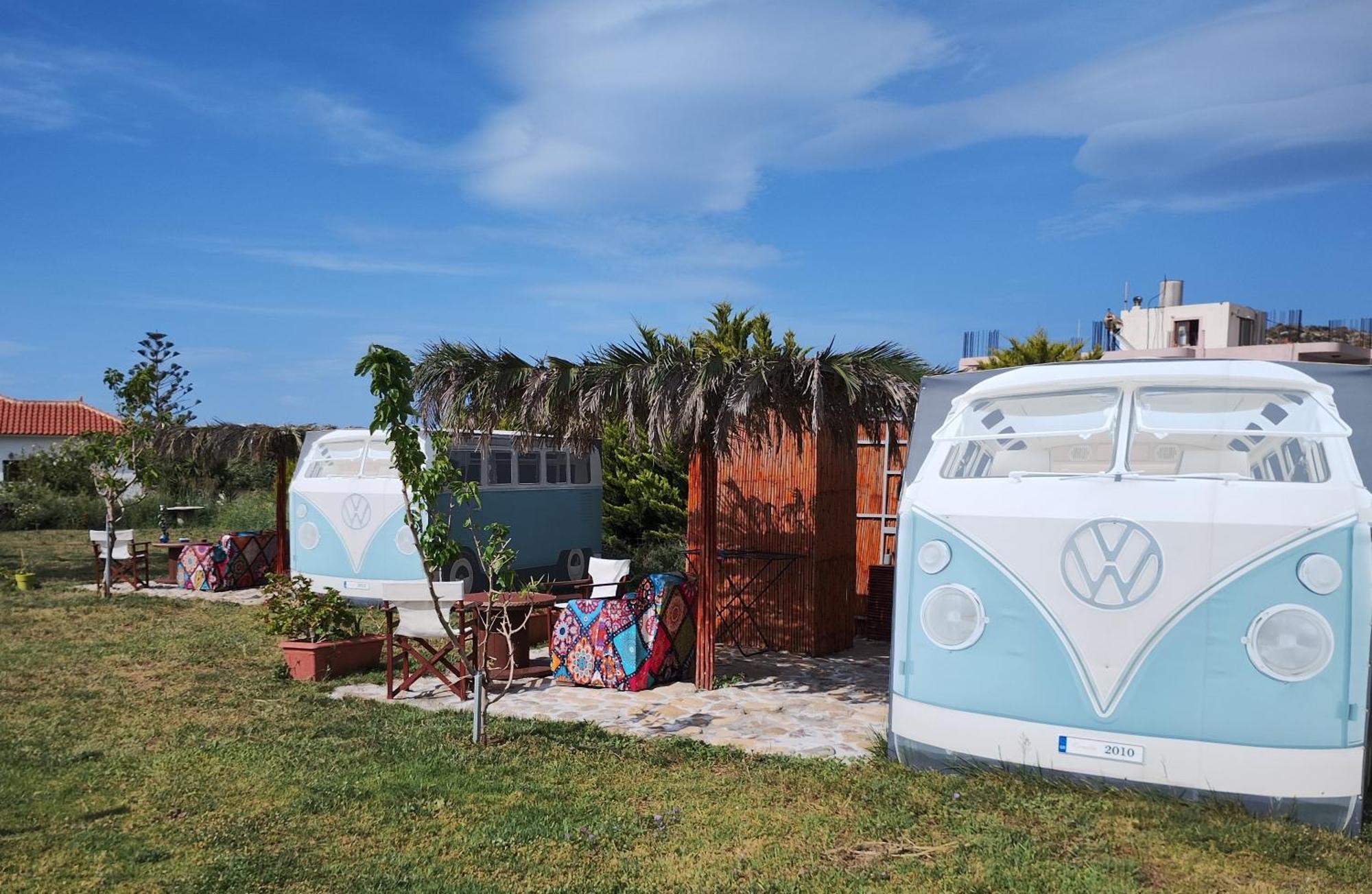 Вилла Cornelia Hippie Magic Bus Киссамос Экстерьер фото