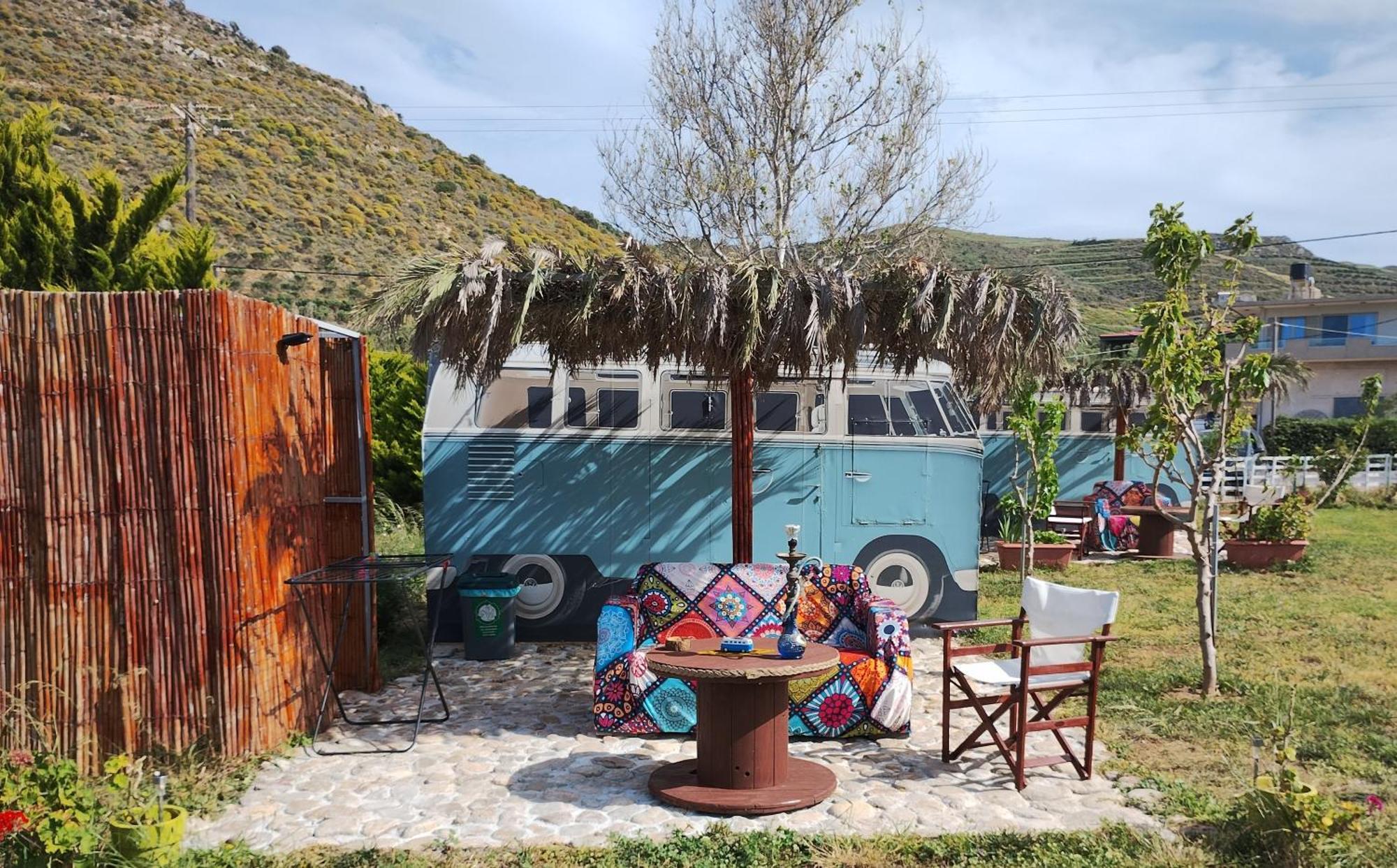 Вилла Cornelia Hippie Magic Bus Киссамос Экстерьер фото